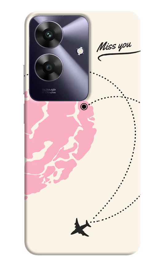 Miss Orbit Realme C61 Hard Case Back Cover by Casekaro