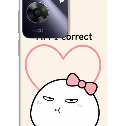 Always Right Realme C61 Hard Case Back Cover by Casekaro
