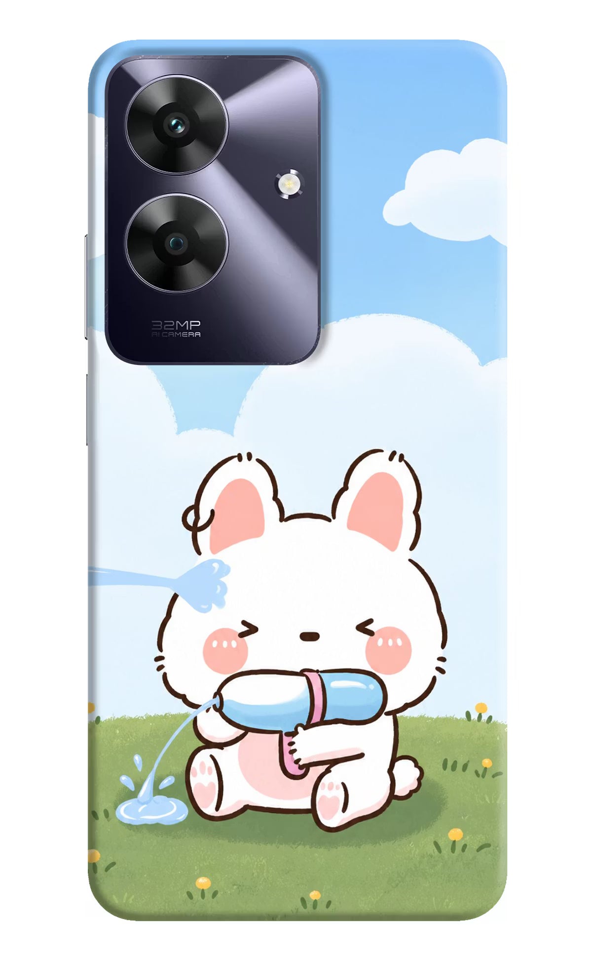 Bunny Treat Realme C61 Back Cover