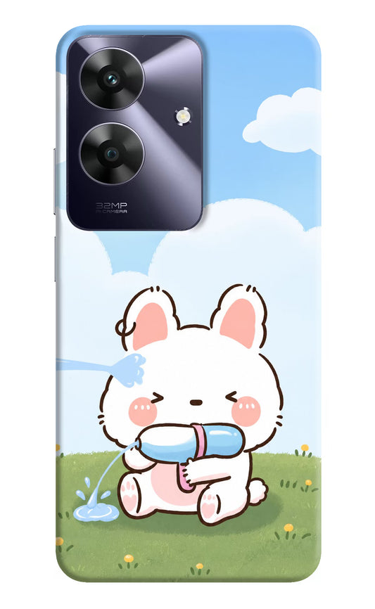 Bunny Treat Realme C61 Hard Case Back Cover by Casekaro