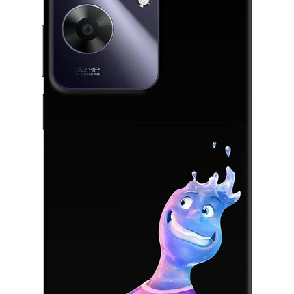 Wade Wave Realme C61 Hard Case Back Cover by Casekaro