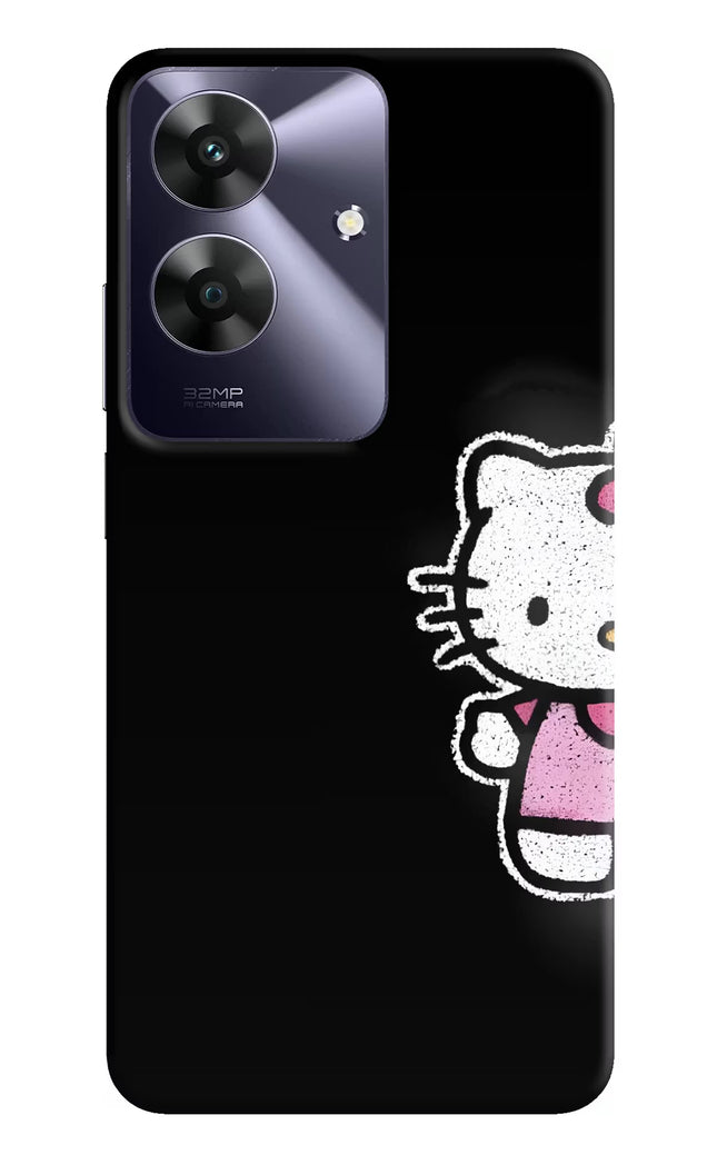 Kitty Charm Realme C61 Hard Case Back Cover by Casekaro