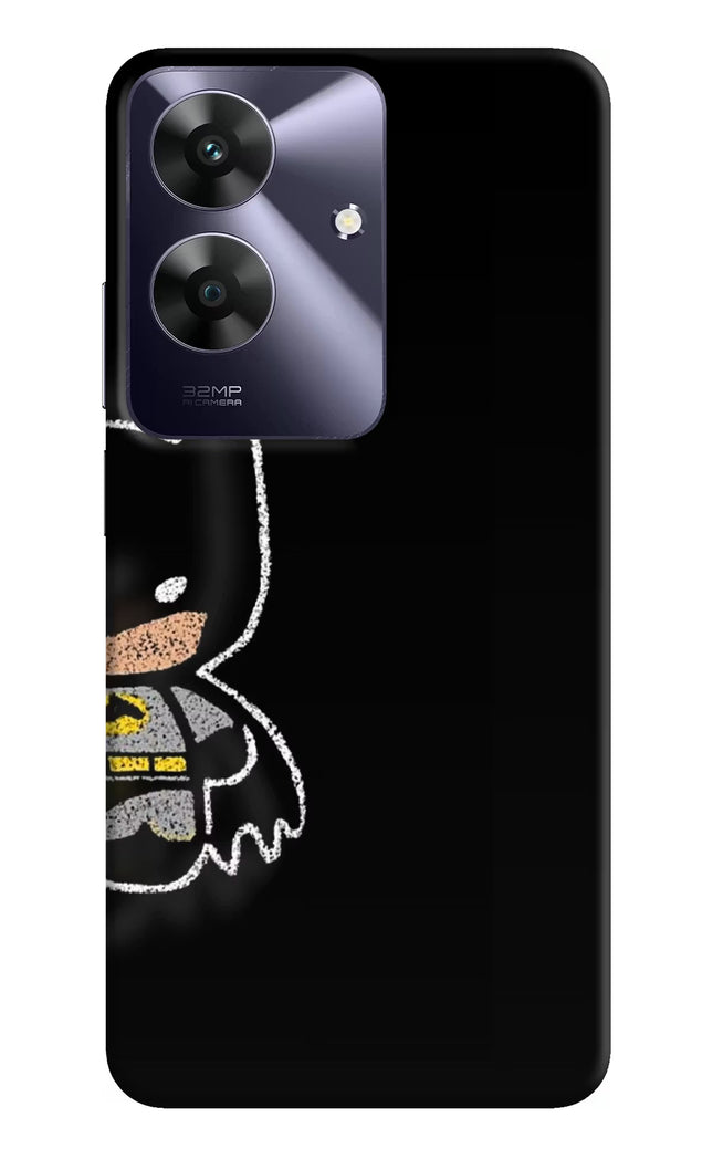 Bat Kitty Realme C61 Hard Case Back Cover by Casekaro