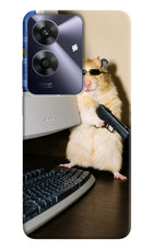 Hacker Hamster Realme C61 Hard Case Back Cover by Casekaro