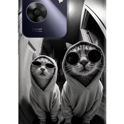 Hood Cats Realme C61 Hard Case Back Cover by Casekaro