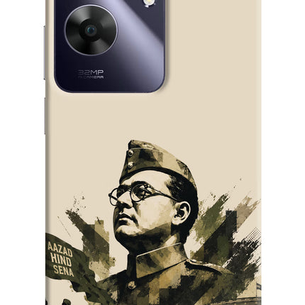 Netaji Rising Realme C61 Hard Case Back Cover by Casekaro