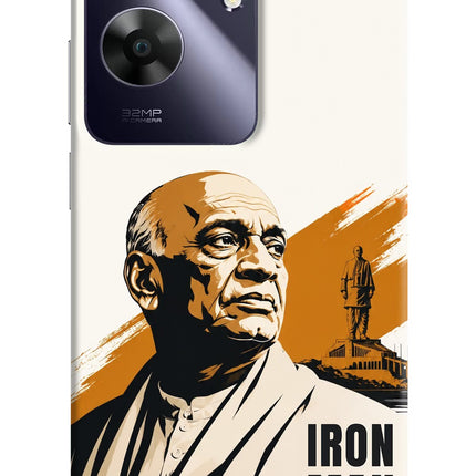 Sardar Patel Iron Will Realme C61 Hard Case Back Cover by Casekaro