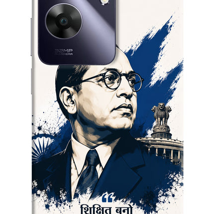Dr. Ambedkar Visionary Realme C61 Hard Case Back Cover by Casekaro