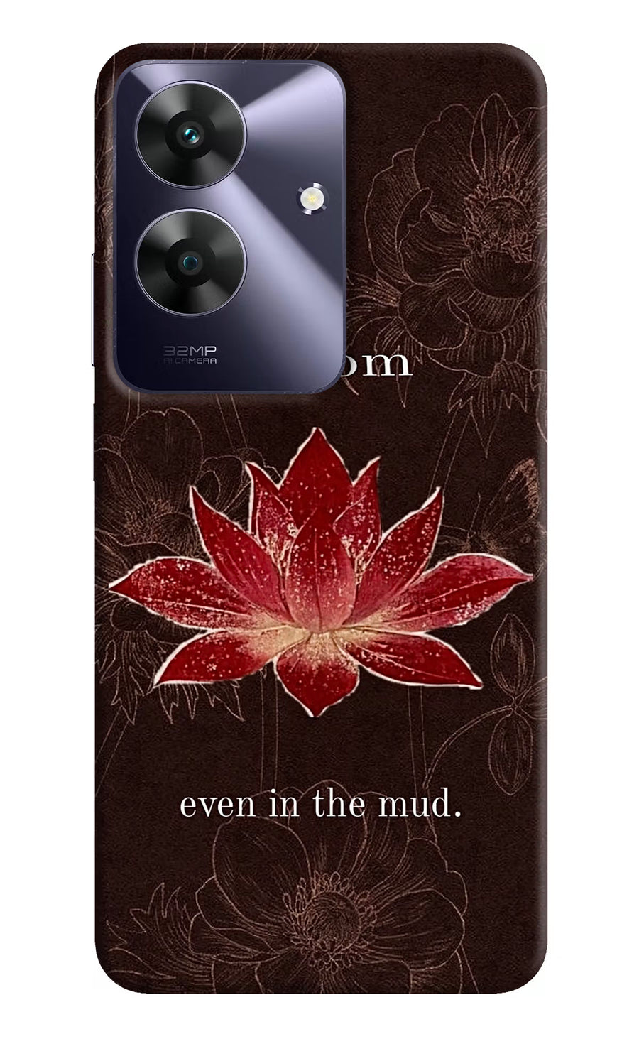 Bloom Realme C61 Back Cover, Hard case