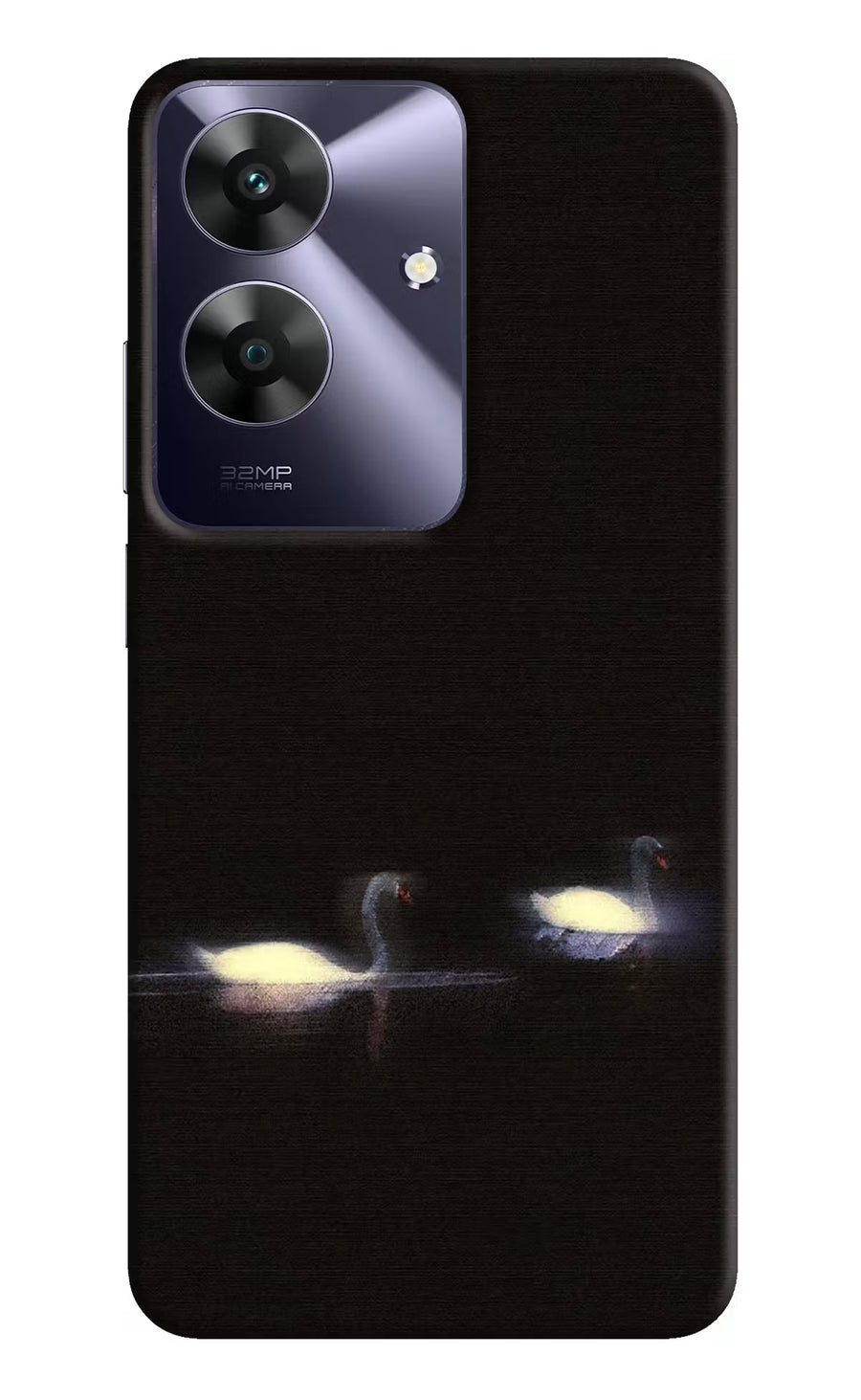 Silent Swans Realme C61 Back Cover, Hard case