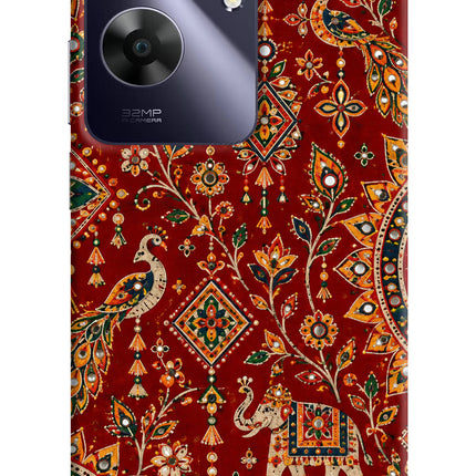 Laal Riwaaz Realme C61 Hard Case Back Cover by Casekaro