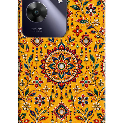 Sunlit Aura Realme C61 Hard Case Back Cover by Casekaro