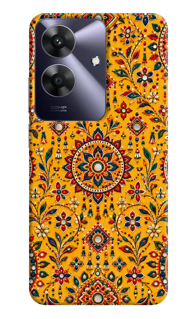 Sunlit Aura Realme C61 Hard Case Back Cover by Casekaro