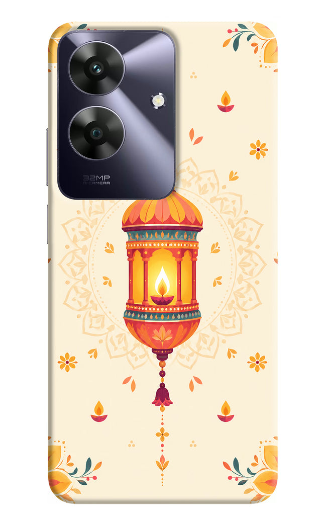 Golden Lantern Realme C61 Hard Case Back Cover by Casekaro