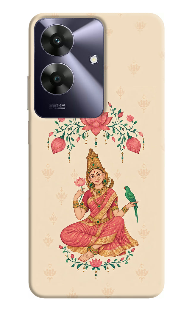 Goddess Lakshmi Realme C61 Hard Case Back Cover by Casekaro