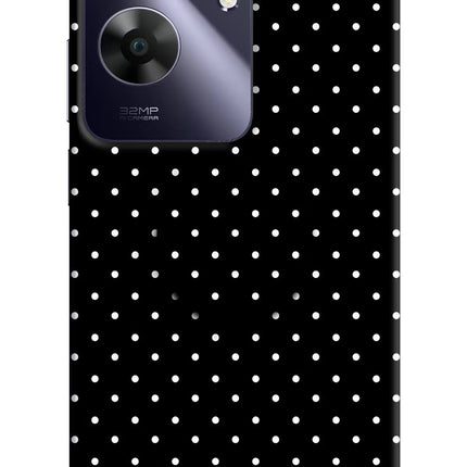 White Dots Realme C61 Pop Case by Casekaro