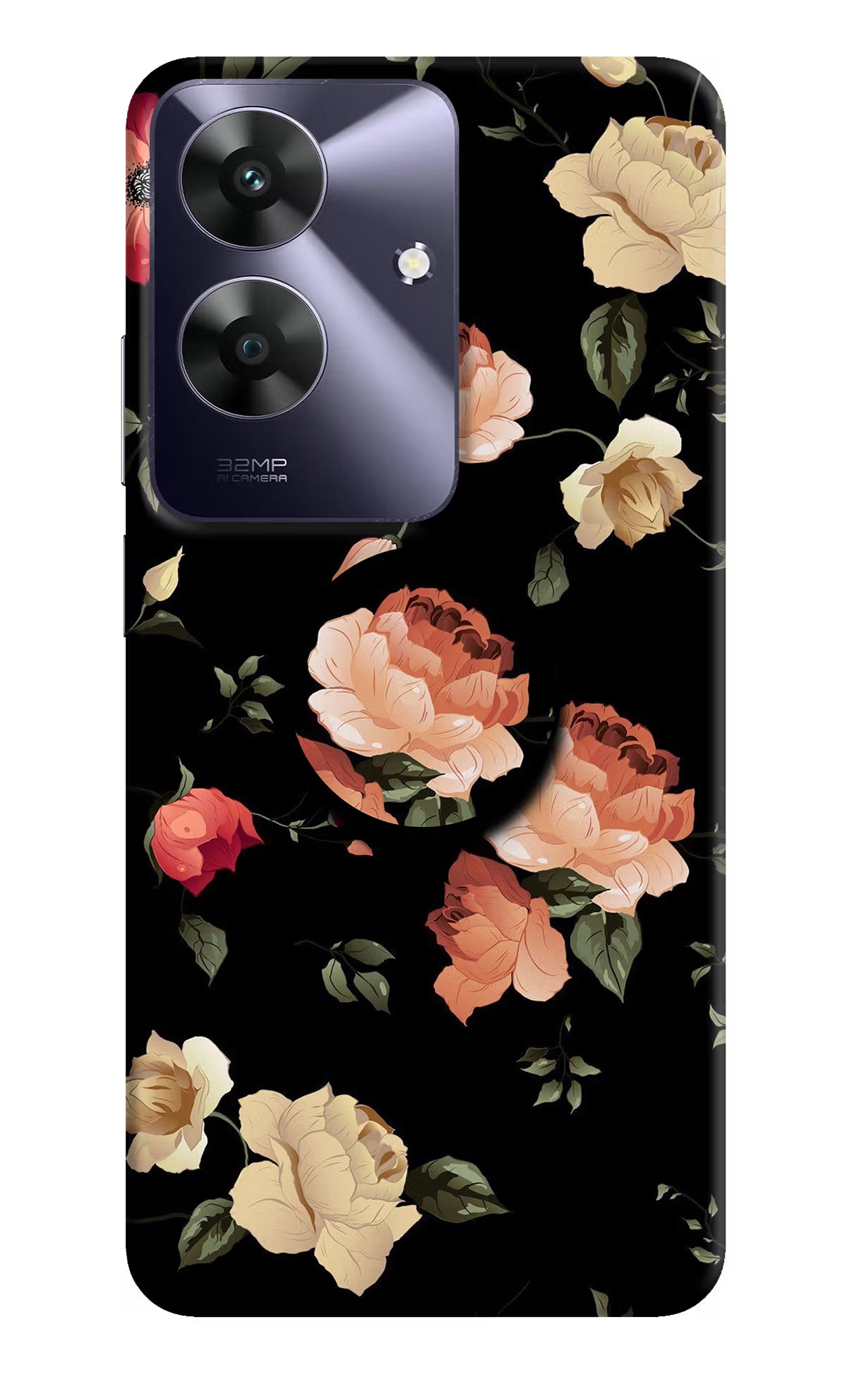 Flowers Realme C61 Pop Case by Casekaro
