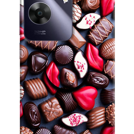 Chocolates Realme C61 Pop Case by Casekaro