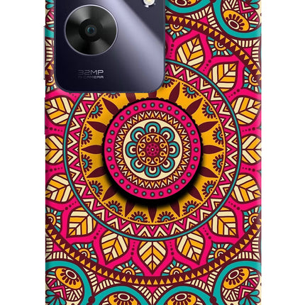 Mandala Realme C61 Pop Case by Casekaro