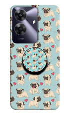 Pug Dog Realme C61 Pop Case by Casekaro