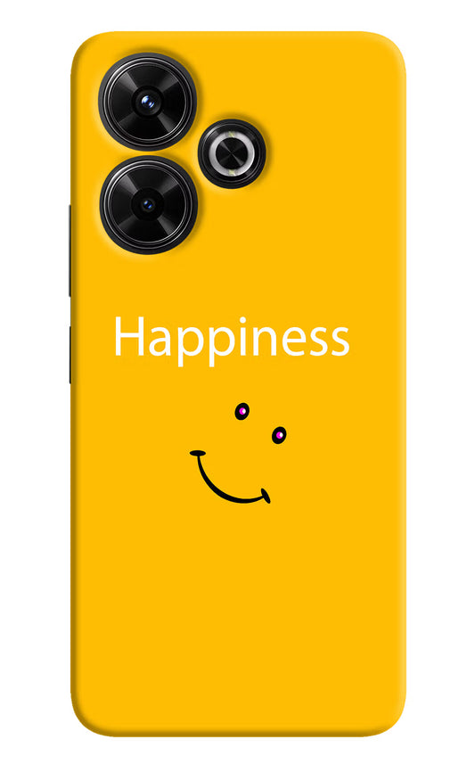 Happiness With Smiley Redmi 13 5G Hard Case Back Cover by Casekaro
