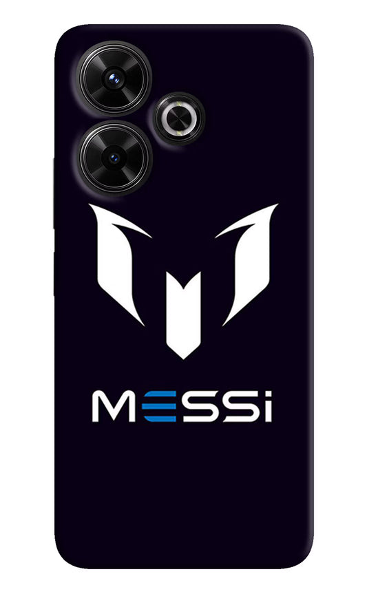 Messi Logo Redmi 13 5G Hard Case Back Cover by Casekaro