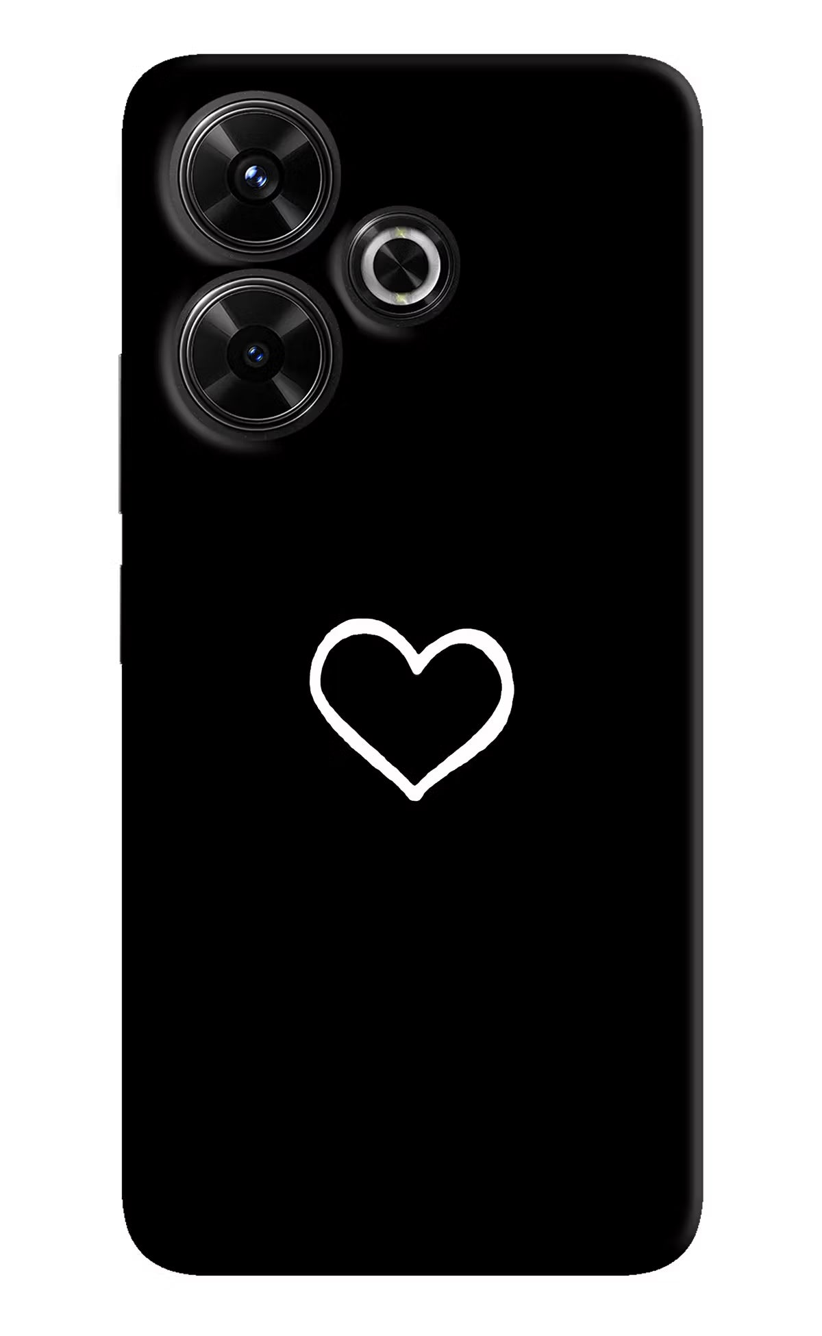 Heart Redmi 13 5G Hard Case Back Cover by Casekaro