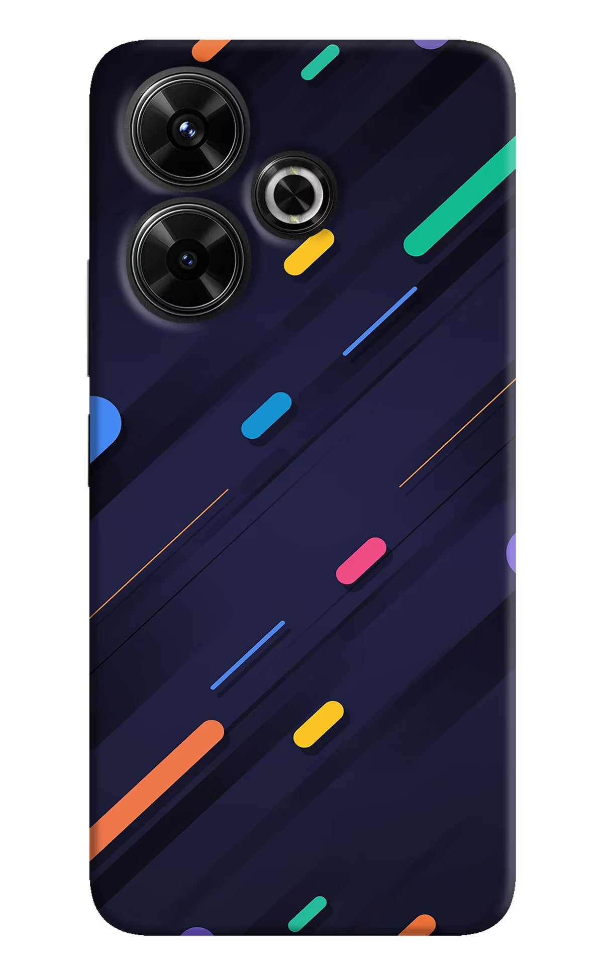 Abstract Design Redmi 13 5G Hard Case Back Cover by Casekaro