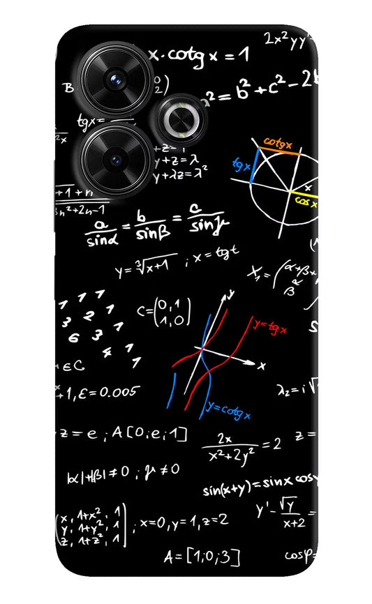 Mathematics Formula Redmi 13 5G Hard Case Back Cover by Casekaro