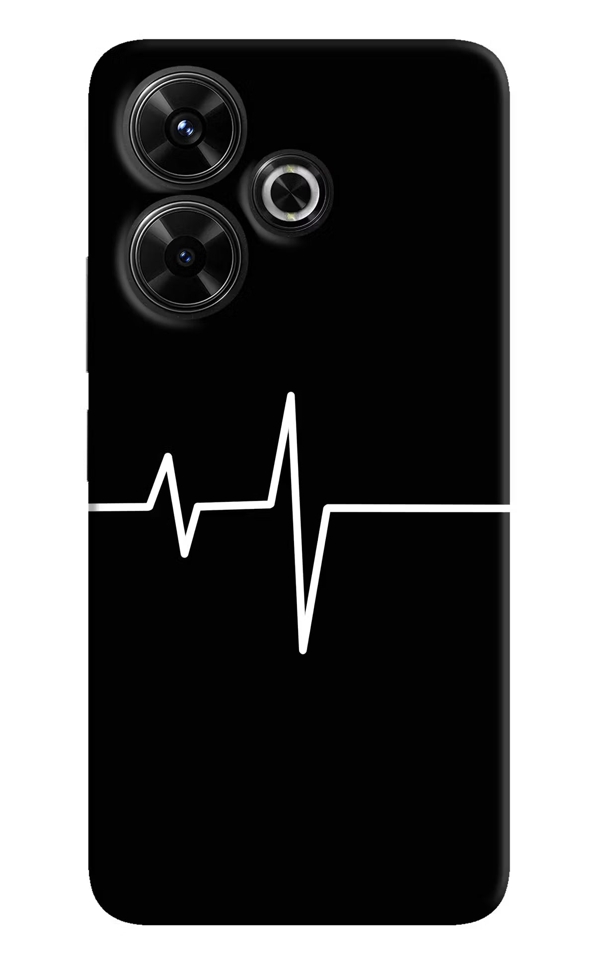 Heart Beats Redmi 13 5G Hard Case Back Cover by Casekaro