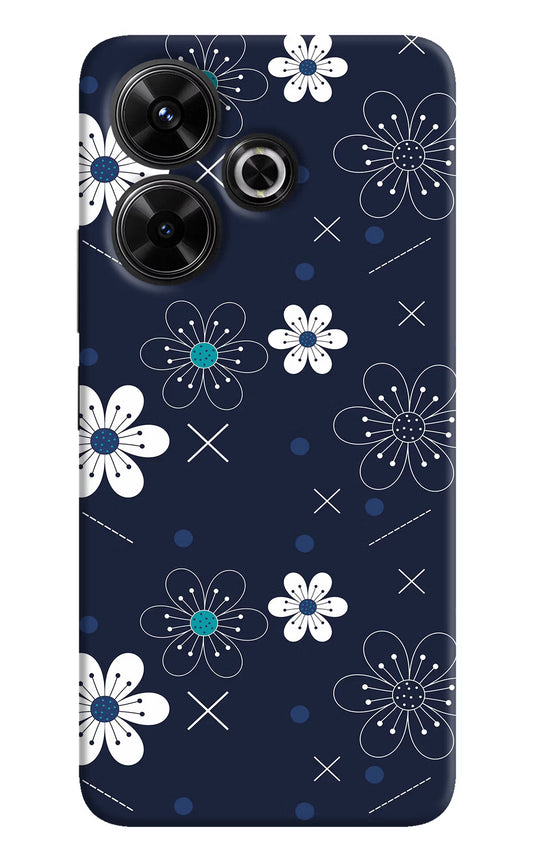 Flowers Redmi 13 5G Hard Case Back Cover by Casekaro