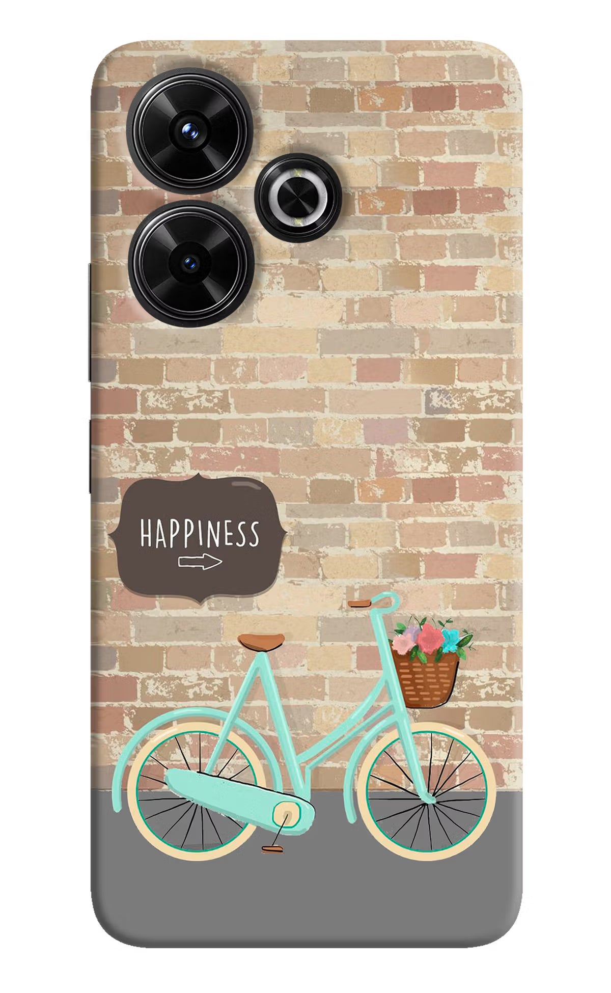 Happiness Artwork Redmi 13 5G Hard Case Back Cover by Casekaro