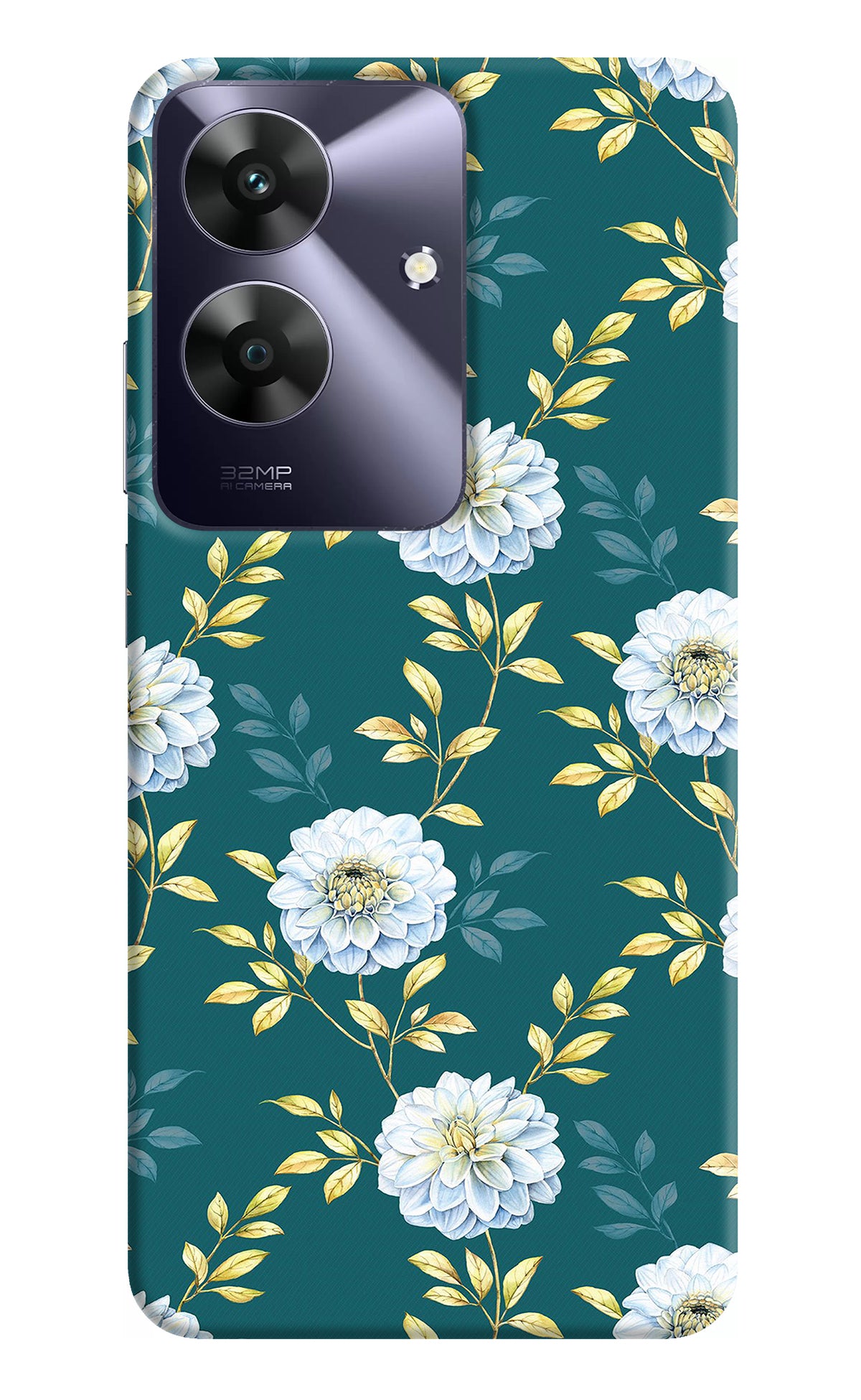 Flowers Redmi 13 5G Back Cover