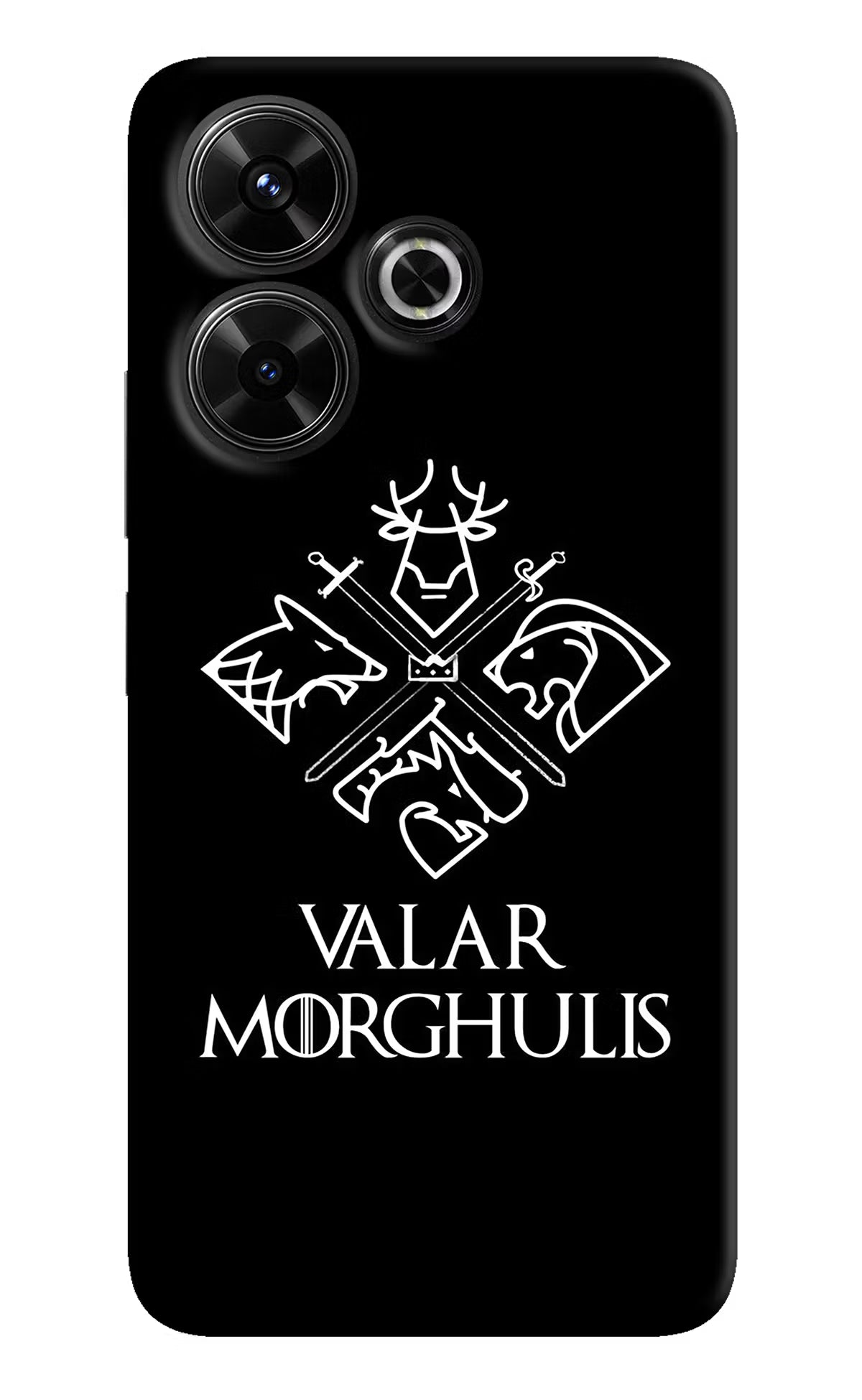 Valar Morghulis | Game Of Thrones Redmi 13 5G Hard Case Back Cover by Casekaro