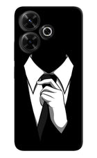 Black Tie Redmi 13 5G Hard Case Back Cover by Casekaro