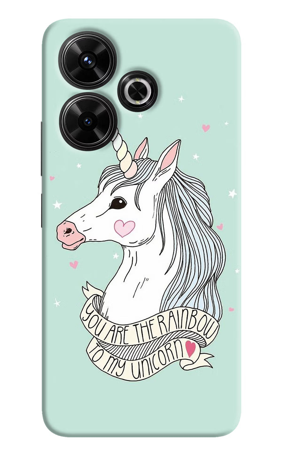 Unicorn Wallpaper Redmi 13 5G Back Cover, Hard case