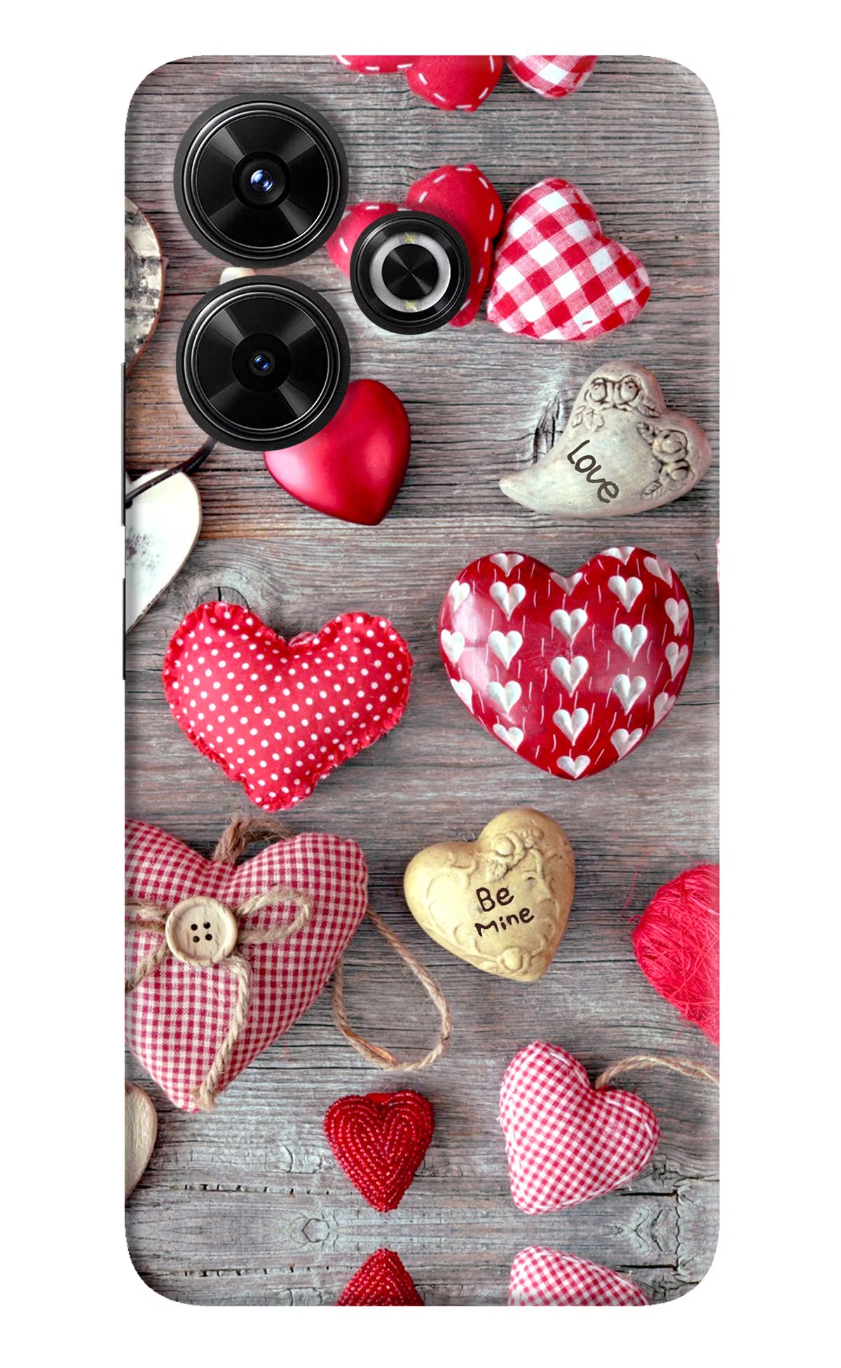 Love Wallpaper Redmi 13 5G Hard Case Back Cover by Casekaro