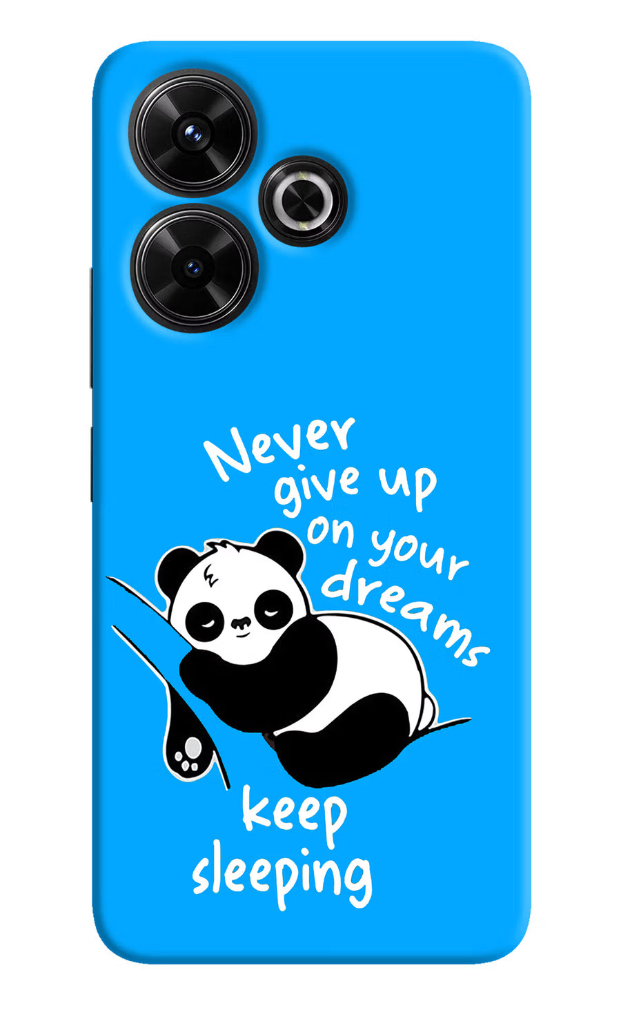 Keep Sleeping Redmi 13 5G Back Cover, Hard case
