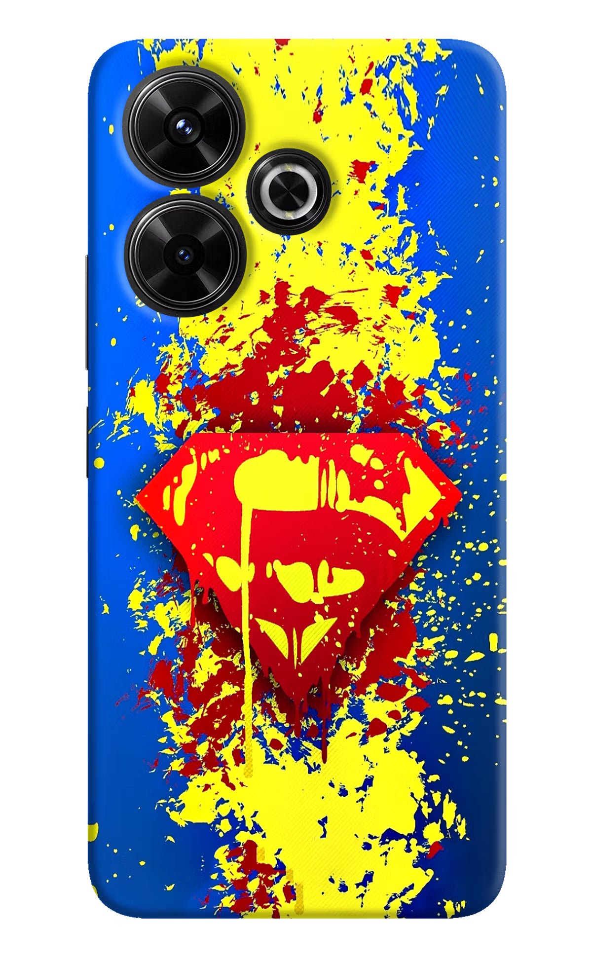Superman logo Redmi 13 5G Hard Case Back Cover by Casekaro