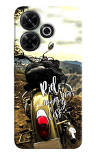Ride More Worry Less Redmi 13 5G Hard Case Back Cover by Casekaro