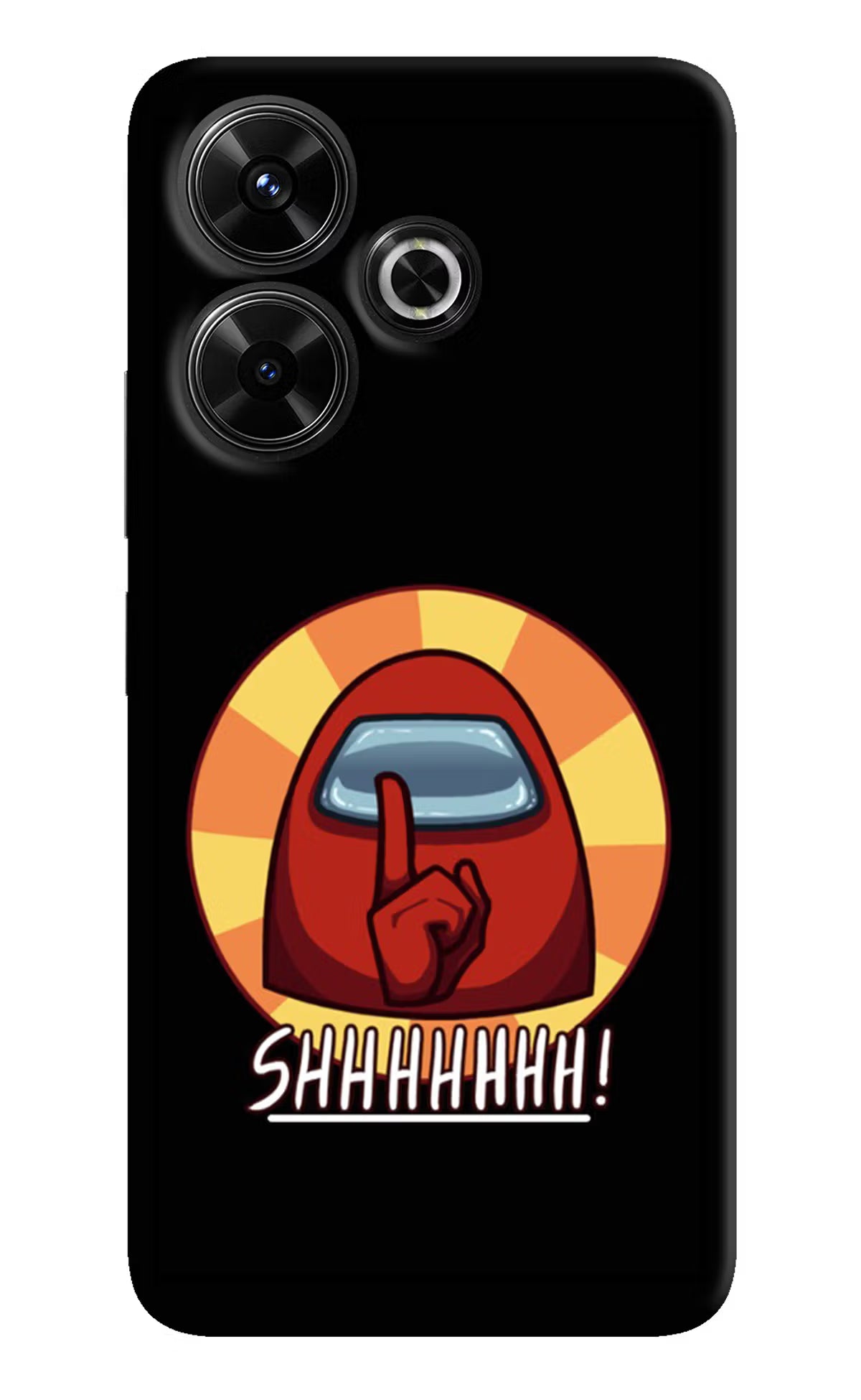 Among Us Shhh! Redmi 13 5G Hard Case Back Cover by Casekaro