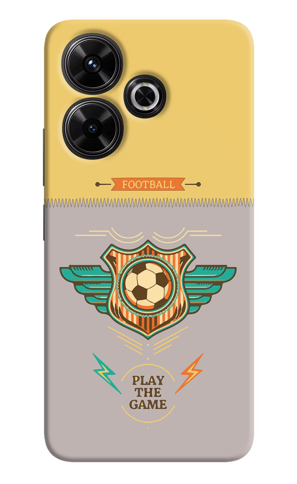 Football Redmi 13 5G Hard Case Back Cover by Casekaro