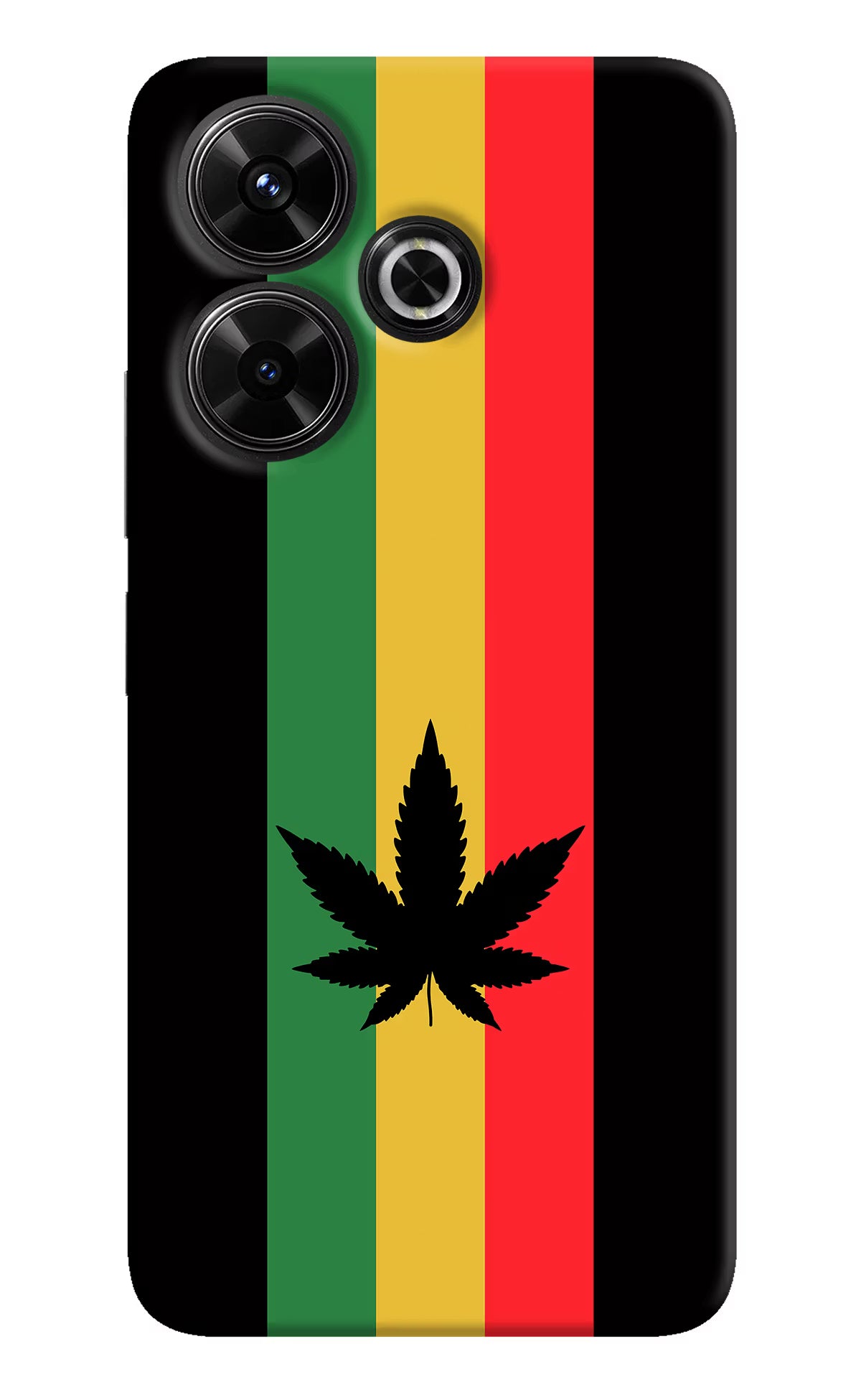 Weed Flag Redmi 13 5G Hard Case Back Cover by Casekaro
