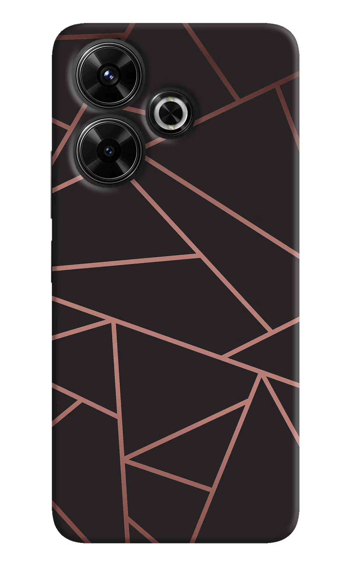 Geometric Pattern Redmi 13 5G Hard Case Back Cover by Casekaro