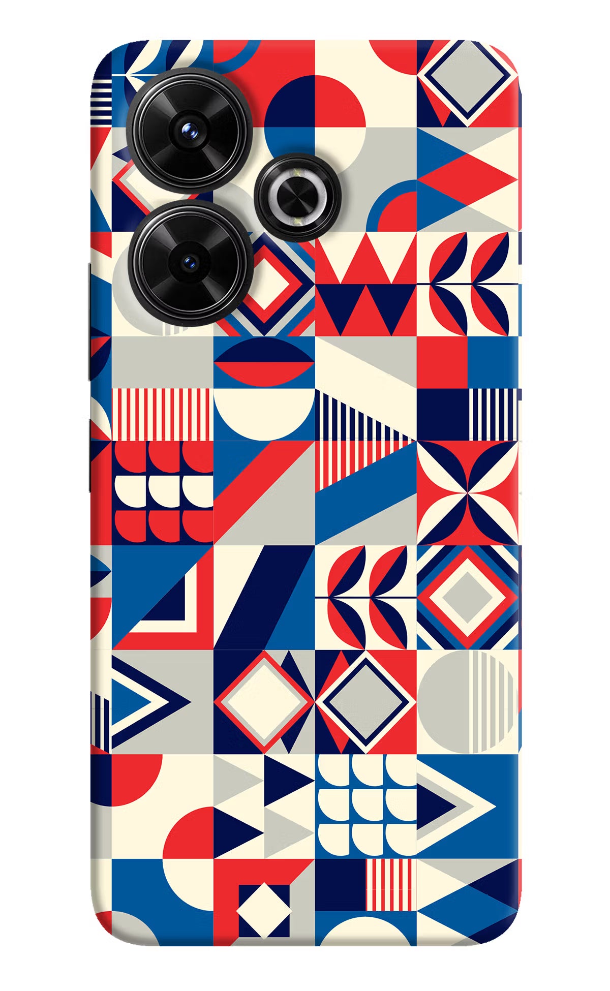 Colorful Pattern Redmi 13 5G Hard Case Back Cover by Casekaro