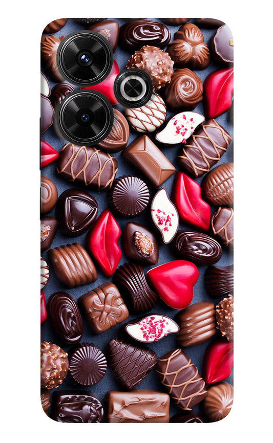 Chocolates Redmi 13 5G Hard Case Back Cover by Casekaro
