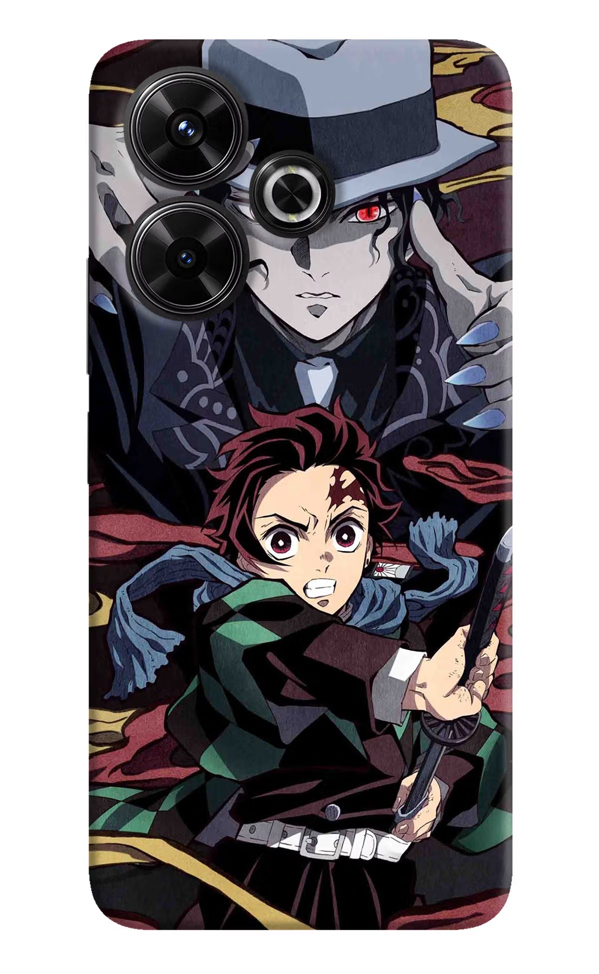 Demon Slayer Redmi 13 5G Hard Case Back Cover by Casekaro