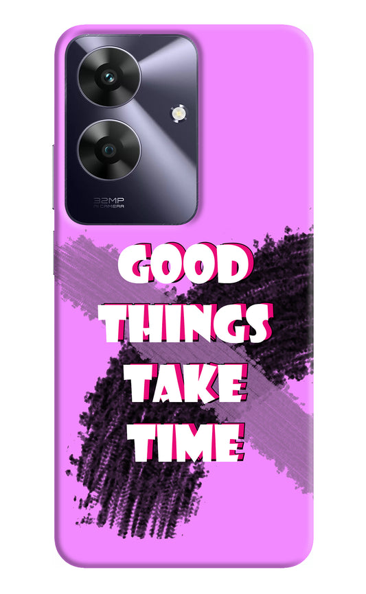 Good Things Take Time Redmi 13 5G Back Cover