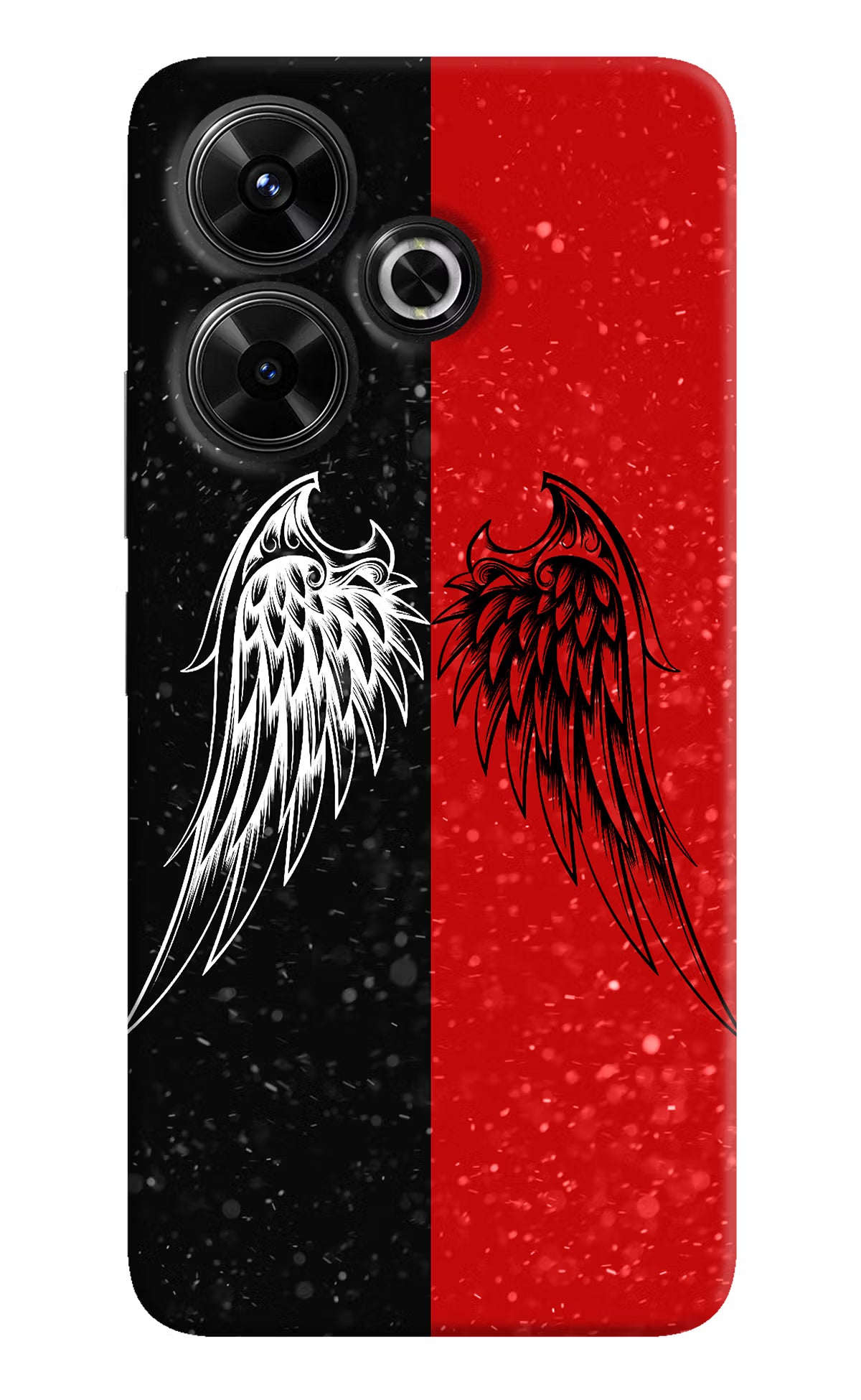 Wings Redmi 13 5G Hard Case Back Cover by Casekaro
