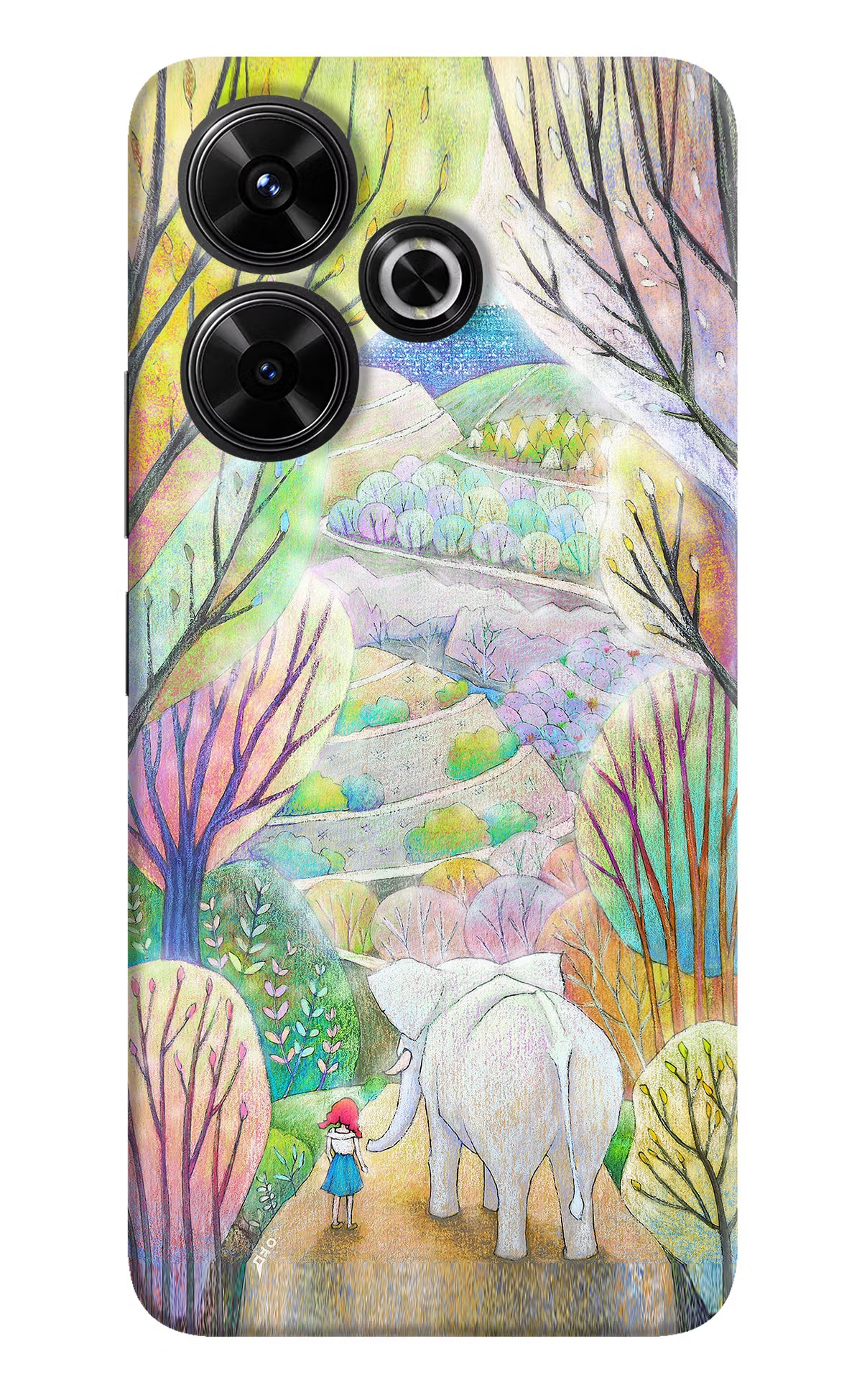 Nature Painting Redmi 13 5G Hard Case Back Cover by Casekaro
